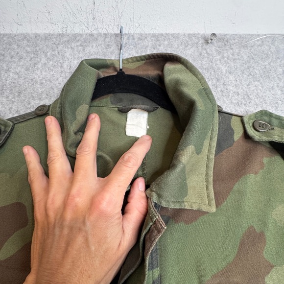 Serbian Army M93 Field Jacket Oak Leaf Camo Two Headed Eagle Patch XL Military - Picture 9 of 9